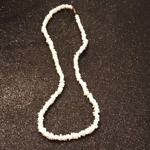 Puka white vintage necklace
